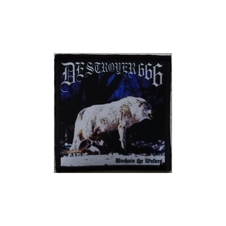 Deströyer 666 Unchain the Wolves Patch Backpatch Rückenaufnäher Aufnäher
