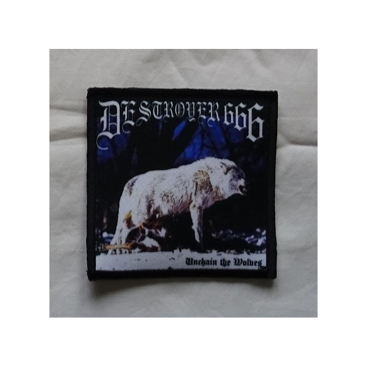 Deströyer 666 Unchain the Wolves Patch Backpatch Rückenaufnäher Aufnäher