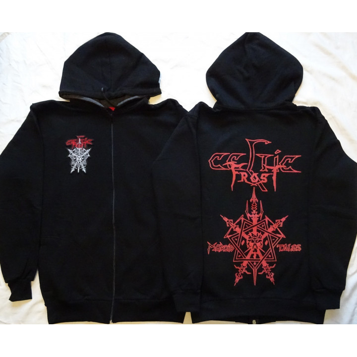 Celtic Frost Morbid Tales Zipper Hoodie Official Classic Ltd Hellhammer Triptikon Black Metal 