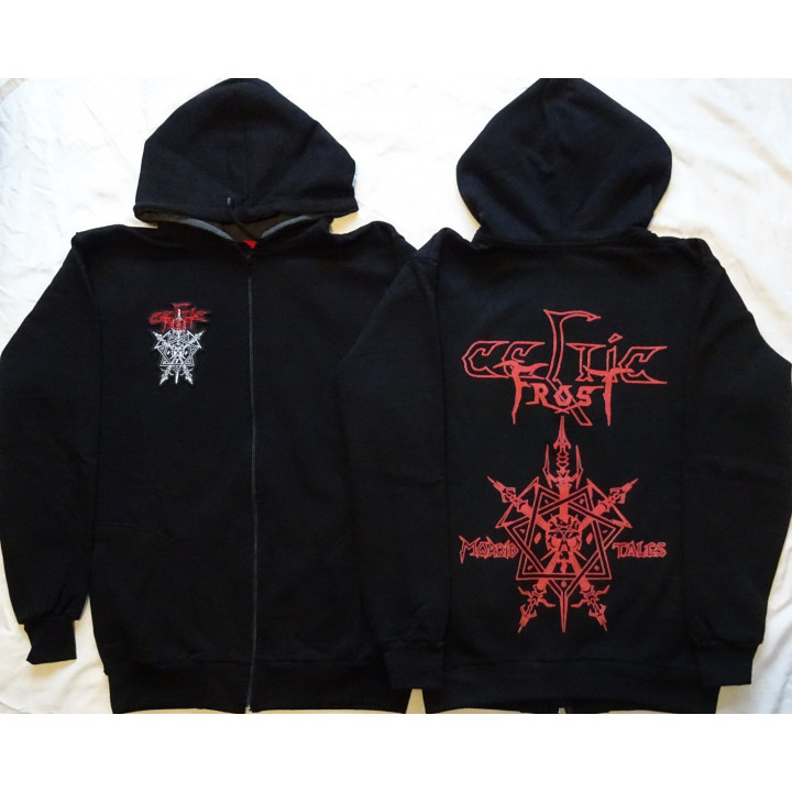 Celtic Frost Morbid Tales Zipper Hoodie Official Classic Ltd Hellhammer Triptikon Black Metal 