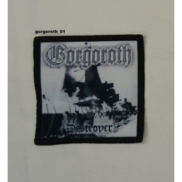 Gorgoroth Destroyer Patch Backpatch Rückenaufnäher Aufnäher Black Fucking Metal 