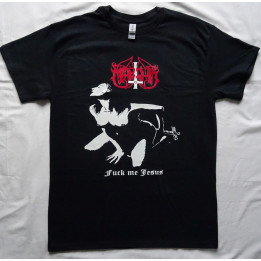 Marduk Fuck Me Jesus Official T-Shirt Marduk Black Fucking Metal 