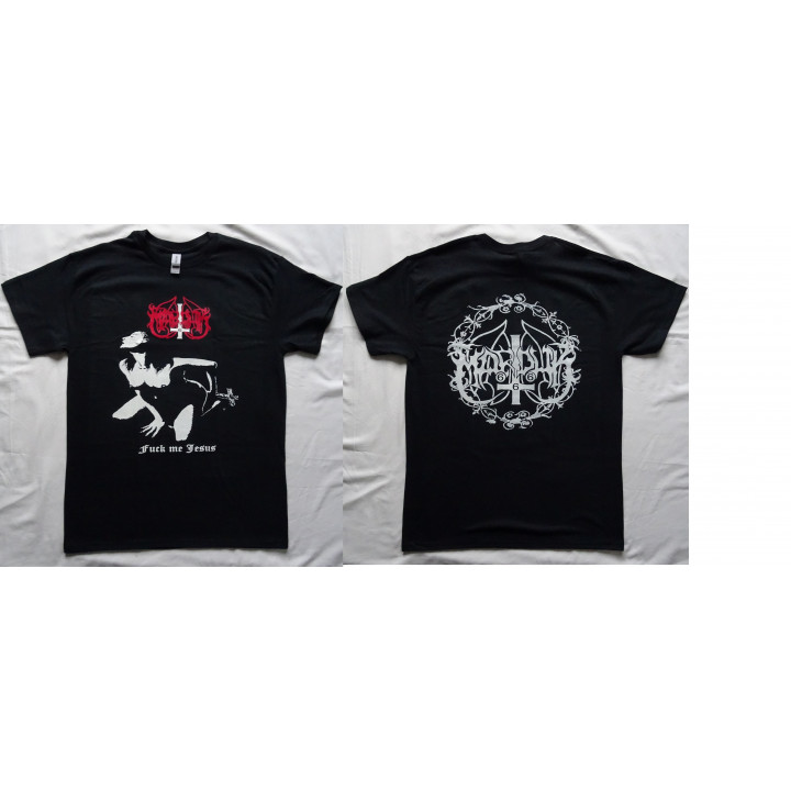 Marduk Fuck Me Jesus Official T-Shirt Marduk Black Fucking Metal