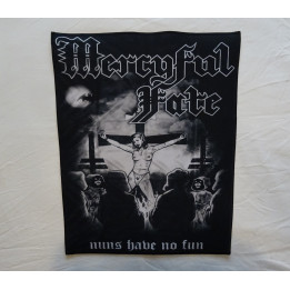 Mercyful Fate Backpatch Nuns Have No Fun 1982 Giant Back Patch Rückenaufnäher Aufnäher King Diamond