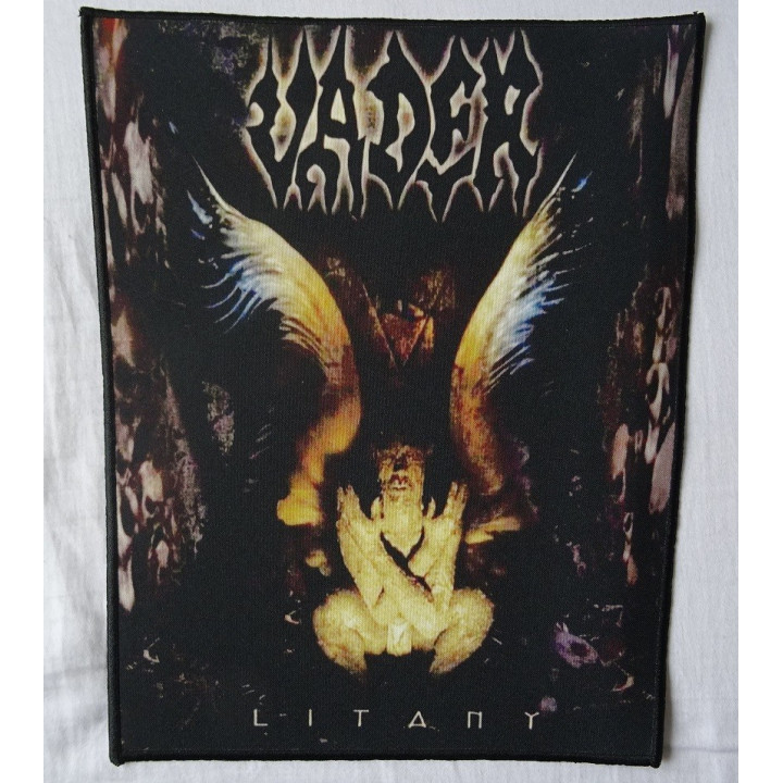 Vader Litany Backpatch Giant Back Patch Rückenaufnäher Aufnäher