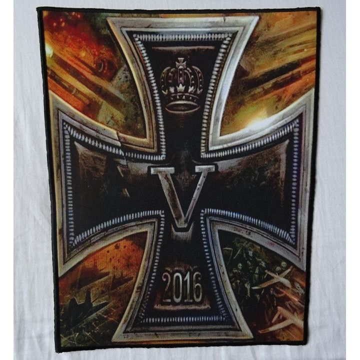 Vader Iron Times 2016 Backpatch Giant Back Patch Rückenaufnäher Aufnäher