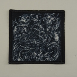 Incantation INRI Goat Blasphemous Cremation Patch Backpatch Rückenaufnäher Aufnäher Death Metal
