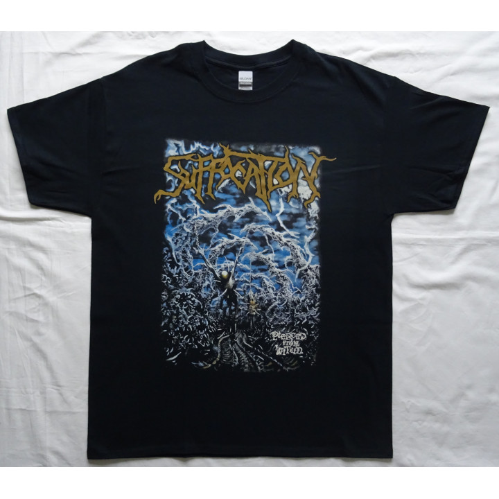 Suffocation Pierced From Within Official T-Shirt Brutal Death Metal Technical Death Metal