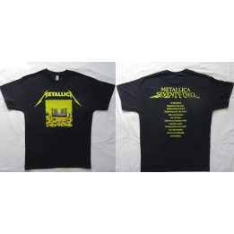 Metallica 72 Seasons M72 Squared Cover Official T-Shirt M72 Square Cover Free Shipping 