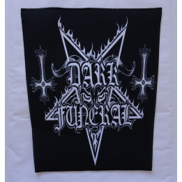 Dark Funeral Black Metal Backpatch Giant Back Patch Rückenaufnäher Aufnäher