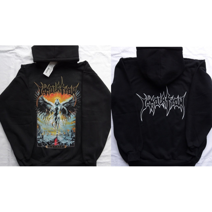 Immolation Atonement Official Hoodie Classic Death Metal Official Hoodie Offizieller Kapuzenpullover