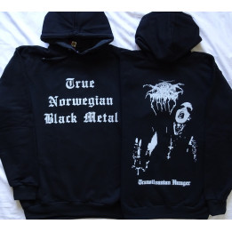 DarkThrone Transilvanian Hunger Dark Throne True Norwegian Black Metal Official Hoodie Kapuzenjacke All Size Alle Größe