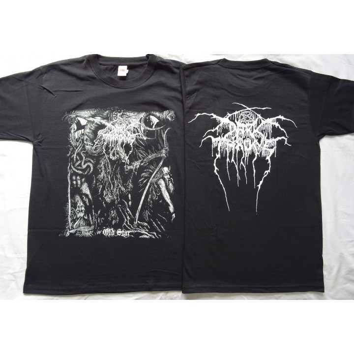 DarkThrone Old Star Dark Throne True Norwegian Black Metal Official T-Shirt  