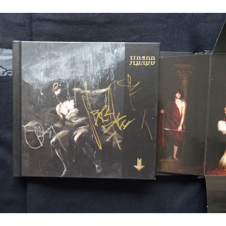 Behemoth I Loved You At Your Darkest Limited Gold Edition Media DigiBook CD Deluxe Edition+Autographs+Official T-Shirt God=Dog