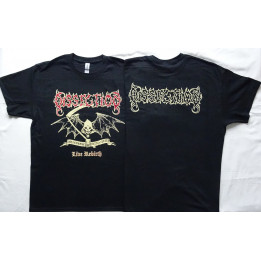 Dissection Live Rebirth Anti Cosmic Metal of Death Official T-Shirt Black Metal