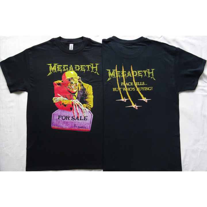 Megadeth Peace Sells... But Who’s Buying? Official T-Shirt Official Merchandise Ⓒ2022 Megadeth