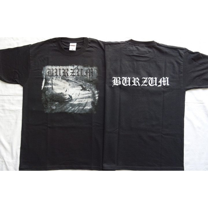 Burzum Hvis Lyset Tar Oss Official T-Shirt Black Metal a∴a∴ Varg Vikernes Count Grishnackh