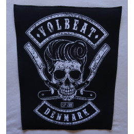 Volbeat Estd.2001 Denmark Backpatch Giant Back Patch Rückenaufnäher Aufnäher