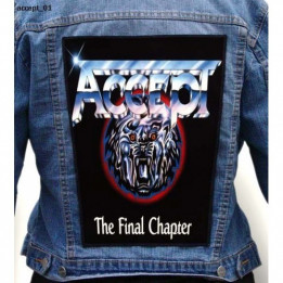 Accept Backpatch Giant Back Patch Rückenaufnäher Aufnäher 