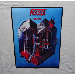 Accept Metal Heart Backpatch Giant Back Patch Rückenaufnäher Aufnäher