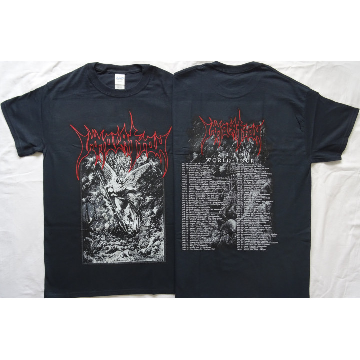 Immolation Atonement World Tour 2019 Official Merchandise T-Shirt Death Metal 