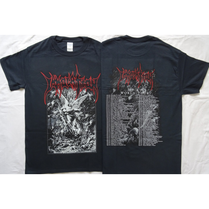 Immolation Atonement World Tour 2019 Official Merchandise T-Shirt Death Metal 