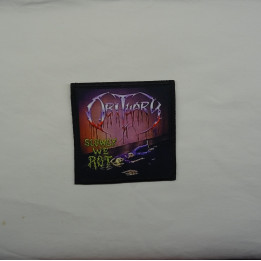 Obituary Slowly We Rot Patch Backpatch Rückenaufnäher Aufnäher Florida Death Metal