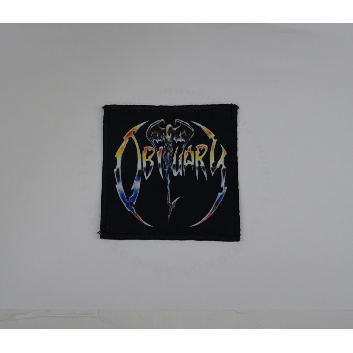 Obituary Logo Patch Backpatch Rückenaufnäher Aufnäher Florida Death Metal