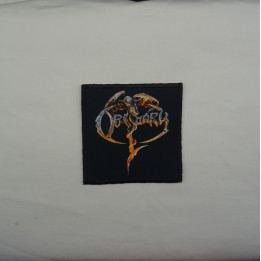 Obituary Logo Dragon Patch Backpatch Rückenaufnäher Aufnäher Florida Death Metal