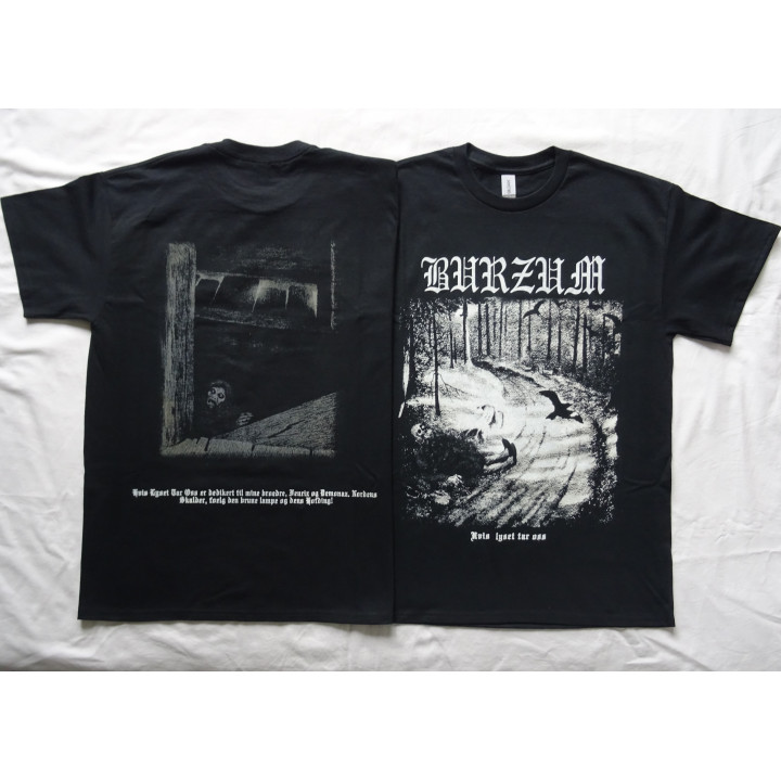 Burzum Hvis Lyset Tar Oss Official T-Shirt Black Metal a∴a∴ Varg Vikernes Count Grishnackh