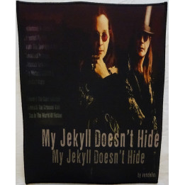 Ozzy Osbourne My Jekyll Doesn't Hide Backpatch Giant Back Patch Rückenaufnäher Aufnäher 
