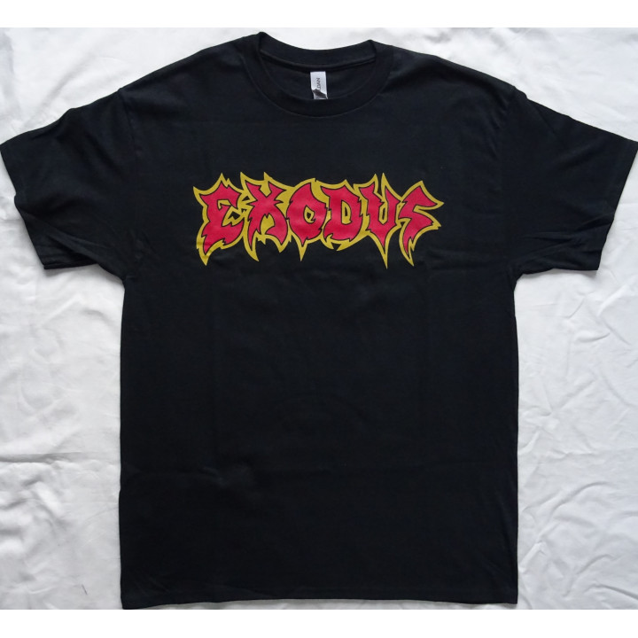 Exodus Logo Old School Thrash Metal Official T-Shirt Free Shipping