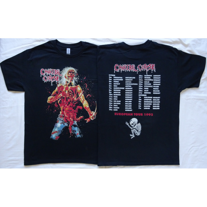 Cannibal Corpse Eaten Back To Life European Tour 1992 Death Metal 