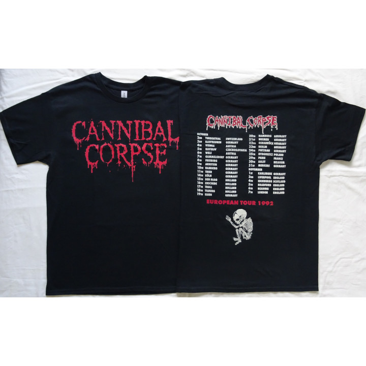 Cannibal Corpse Eaten Back To Life European Tour 1992 Death Metal 