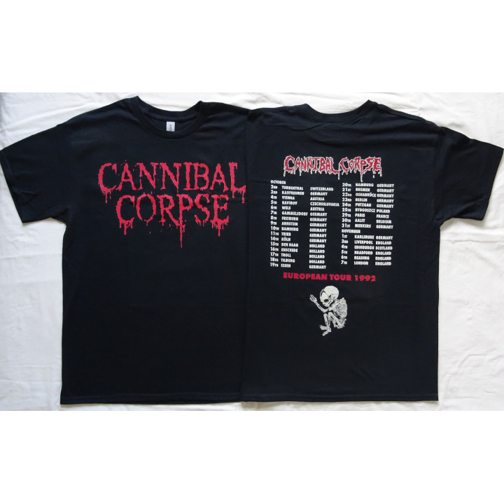 Cannibal Corpse Eaten Back To Life European Tour 1992 Death Metal 