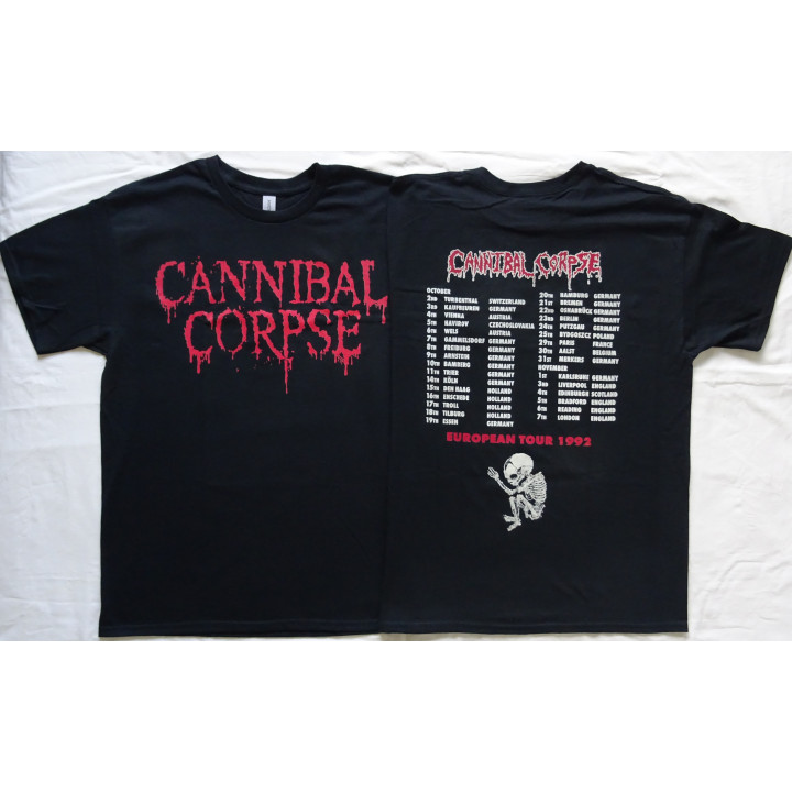 Cannibal Corpse Eaten Back To Life European Tour 1992 Death Metal 