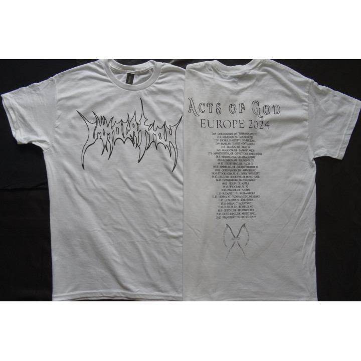 Immolation Acts of God Europe Tour 2024 Death Metal Free Shipping