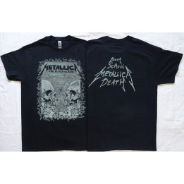  	Metallica The Black Album Enter Sandman Birth School Metallica Death Official T-Shirt