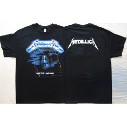 Metallica Ride the Lightning Official Original T-Shirt Classic Thrash Metal REAL PHOTO ! (NO PHOTO SHOP !)