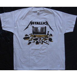 Metallica 72 Seasons M72 Free Shipping White Official T-Shirt Real Photo 