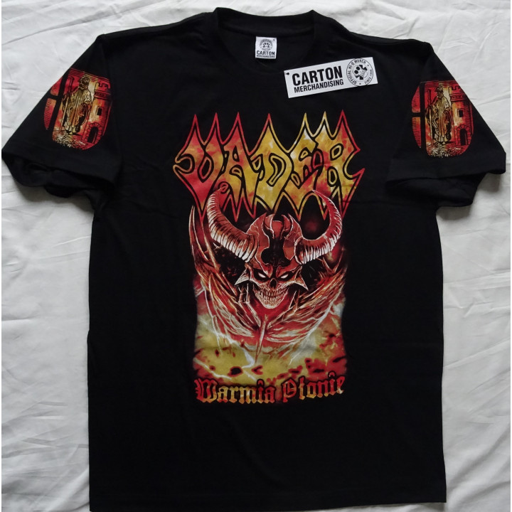 Vader Blitz Tour Free Shipping Warmia is Burning 27.08.2014. Olsztyn Tibi et igni Tour Official T-Shirt Unique 