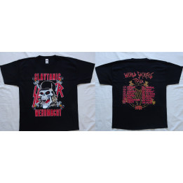 Slayer Slaytanic Wehrmacht Free Shipping World Sacrifice Tour 1989 Angel of Death Regin in Blood South of Heaven Thrash Metal 