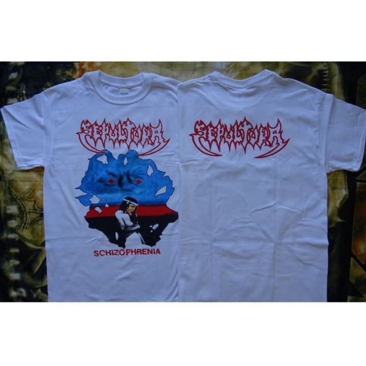 Sepultura Schizophrenia Official T-Shirt Thrash Death Metal Classic Free Shipping !