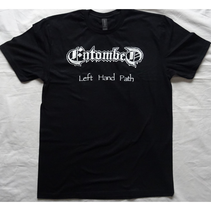 Entombed Free Shipping Left Hand Path Official T-Shirt Classic Swedish Old Death Metal Original Official Merchandise 