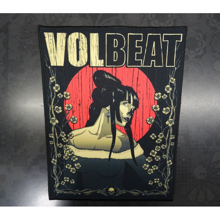 Volbeat Real Photo Backpatch Lola Montez Giant Back Patch Rückenaufnäher Aufnäher