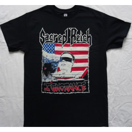  Sacred Reich Ignorance Official T-Shirt Real Photo Classic Old Thrash Metal