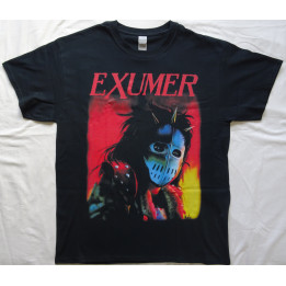 Exumer Possessed by Fire Old Skull Thrash Metal T-Shirt Black Official