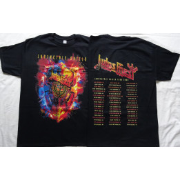Judas Priest Invincible Shield World Tour 2024 Official T-Shirt Europe and Us Tour 2024 Real Photo 
