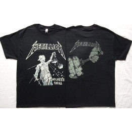 Metallica And Justice for All Official T-Shirt Thrash Metal Classic