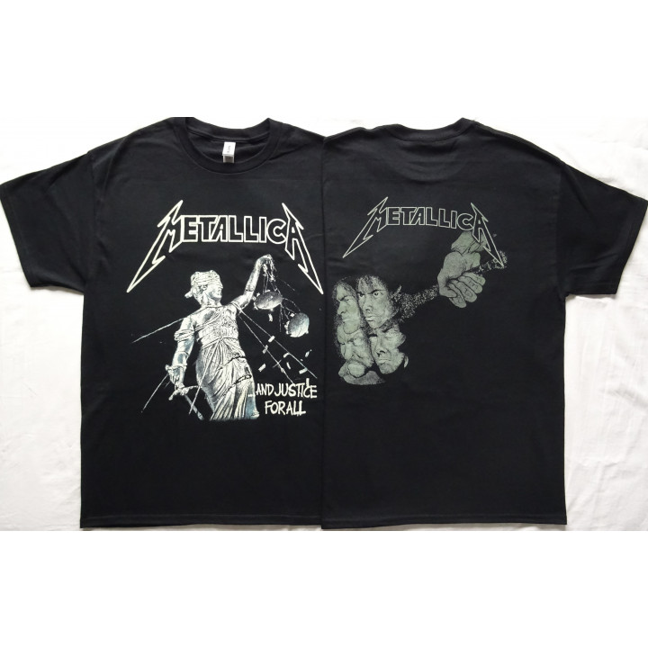 Metallica And Justice for All Official T-Shirt Thrash Metal Classic